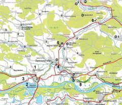 Radwanderkarte Radwanderkarte